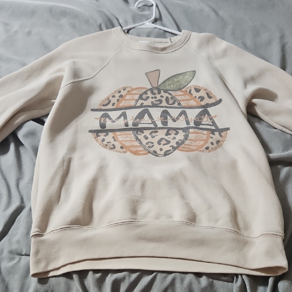 Bella Canvas Cream Mama Sweater